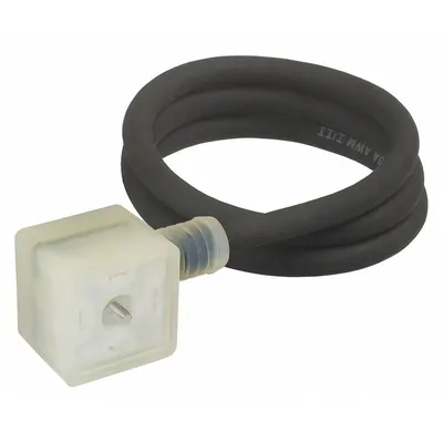 CANFIELD IND. Solenoid Valve Connector, Form A ISO Din, 5J664-501-EU0G - Plumbing