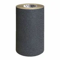 This antislip tape features a 60-grit fine abrasive surface on a 26 mil thick recycled rubber backing with chemical-resistant adhesive. NFSI certified for indoor and outdoor use, it provides slip protection in wet and barefoot traffic areas such as pool decks, locker rooms, and marine surfaces