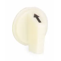 SCHNEIDER ELECTRIC Selector Switch Knob: 30 mm Compatible Switch Size, Short Lever, White (MPN 9001W8)