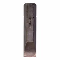 PROTO Insert Bit: Insert Bit, Slotted Head, Imperial, 14F-16R Bit Industry Size, Std, Impact Rated (MPN J60262)