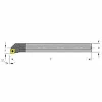 ULTRA-DEX USA Indexable Boring Bar: C08R SCLPL3 (MPN 920-000-096)