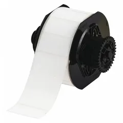 This precut label roll consists of 2 in x 1 in polypropylene labels with a permanent acrylic adhesive. Designed for use with the i3300 printer series, the labels are intended for sterilization-indicating applications where color change confirms exposure to sterilization processes.