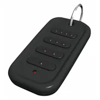 Wireless transmitter for remote activation of keyless access locksets. Provides push-button operation for door entry systems in commercial and institutional buildings