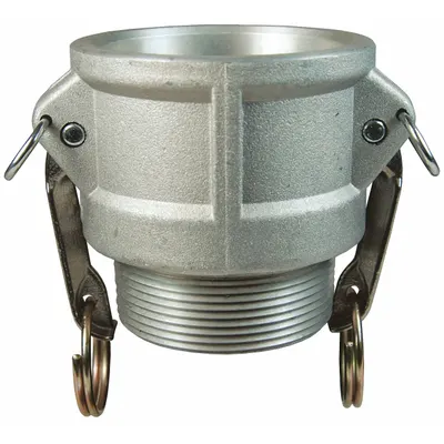 DIXON VALVE & COUPLING Cam and Groove Coupling: 3/4 in Coupling Size, 3/4 in Hose Fitting Size - Type B Aluminum Cam & Groove Fittings