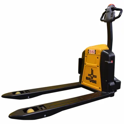 BIG JOE Forklift: 4,000 lb, 46 in L x 27 in W Fork Dim, 27 in, 15 in, Std Fork - Lithium-Ion Electric Pallet Jacks