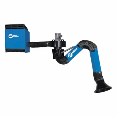MILLER ELECTRIC Filtair SWX-S Single-Arm Self-Cleaning Filter - Single-Arm Self-Cleaning Filter Wall-Mount Fume Extractors
