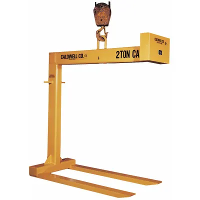 CALDWELL Pallet Lifter: Pallet Lifter, 4,000 lb Max Load Capacity, Fixed - Pallet Lifters