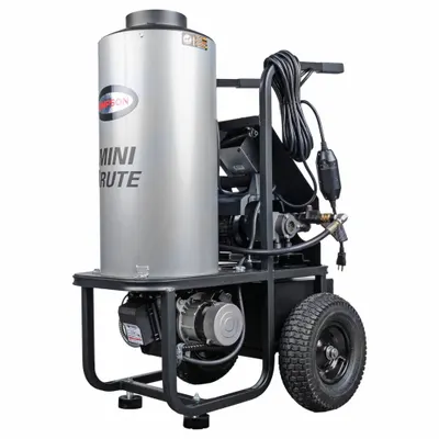 SIMPSON Gas-Powered Walk-Behind Pressure Washer: Cart, 120 V – Single-Phase, 1,500 psi - Hot Water Pressure Washers