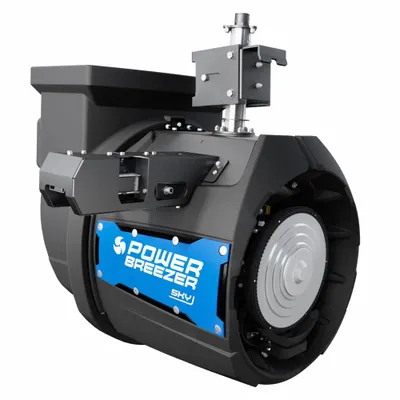 POWER BREEZER Mounted Misting Cooler: 126,500 BtuH Cooling Capacity - Mounted Misting Coolers