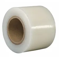 TAPECASE Film Tape: 2 in Wd, 200 yd Lg, 2 mil Thick, Transparent, Polyethylene Film, Acrylic
