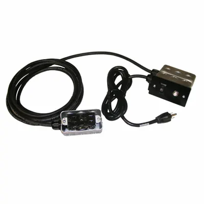 HALLOWELL HWB-WK Wiring Kit, Black - Power Strip Wiring Kits & Channels for Workbenches