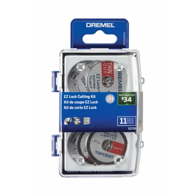DREMEL Cutting Rotary Accessory Kit: Cutting Rotary Accessory Kit, 11 Pieces - Rotary Tool Bit & Attachment Sets