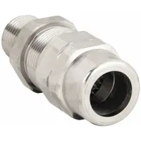 Liquid-Tight Conduit Fitting: Nickle Plated Brass, 1 1/4 in Trade Size, Non-Insulated, Straight (MPN TMC2-125137NB)