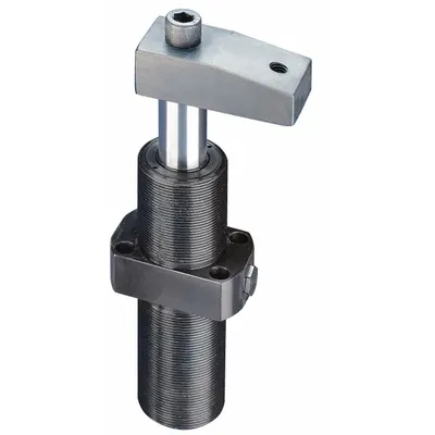 ENERPAC Swing Clamp Hydraulic Cylinder: Single or Double Acting, 500 lbf Clamping Force - Threaded Body Swing Clamp Cylinders