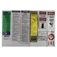 LOUISVILLE Label Kit: For 36Y352/36Y353/36Y354/36Y355/36Y356/36Y357, Fits Louisville Ladder Brand (MPN PK-AE4100)