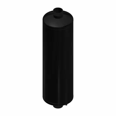 SOLBERG Discharge Silencer: Straight Through, 4 in NPT Inlet, 4 in NPI Outlet - Positive Displacement Blower Silencers