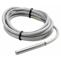 Temperature Sensor: Remote Cable, -40°F to 212°F, Stainless Steel, Single Measurement, Metal (MPN A99BA-200C)