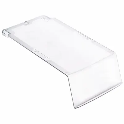 QUANTUM STORAGE SYSTEMS Lid: 10 7/8 in x 5 1/2 in, Clear - Hanging & Stacking Bin Lids