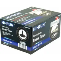 TR15-type inner tube for light truck tires. Compatible with 6.00/6.50-16 tire sizes. Overall width 6 inches. Used as a replacement or original-equipment component to maintain tire pressure and support vehicle loads