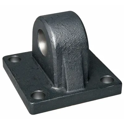 SPEEDAIRE Cylinder Mounting Hardware: Clevis, Fits 50 mm Bore Dia, 65 mm Overall Lg - Pivot & Eye Mounting Hardware