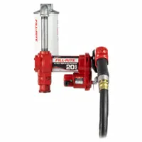 FILL-RITE Electric Drum Pump: 12 V DC, 1/4 hp HP, 20 gpm Max. Flow Rate, Cast Iron, Bung, Auto (MPN FR4210HBFQ)