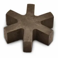 BOSTON GEAR Synthetic Rubber Spider Insert: FC12 Coupling Size, 1 1/4 in Outside Dia, Inch, 0.1 hp (MPN XFCR12)