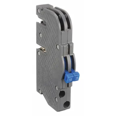 ZINSCO Miniature Circuit Breaker: 15/15 A Amps, 120V AC, 0.75 in Wd, 10kA at 120V AC - Zinsco Miniature Circuit Breakers