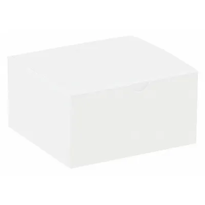 PARTNERS BRAND Gift Box, 5x5x3 in, White, 100 PK - Gift Boxes