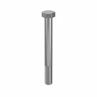 Hex Head Cap Screw: Stainless Steel, 316, Plain, M16, Metric, 150 mm lg, Fully Threaded, 5 PK (MPN HC3XX16150-005P1)