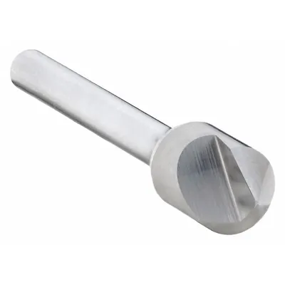KEO 90° Single-Flute Countersink, 5/8 in Body Dia, Carbide - Fast-Cutting Single-Flute Countersinks