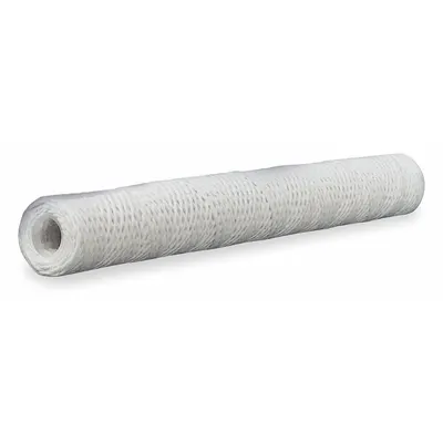 Parker Water Filter Cartridge: 100 micron, String Wound, 15 gpm, Polypropylene - String & Blanket Wound Water Filter Cartridges
