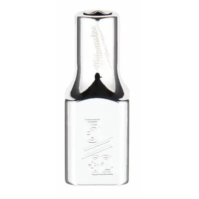 MILWAUKEE Standard Socket: SAE, 1/4 in Drive Size, 5/32 in Socket Size, 6-Point, Std - Anti-Roll Hand Sockets