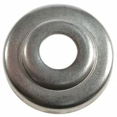 This steel spring cap is a replacement component for Dayton pallet jacks. It maintains proper spring tension and alignment during lifting and lowering operations. Suitable for use in material handling applications where pallet jack maintenance or repair is required.