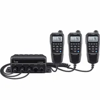 ICOM Marine Two-Way Radio: VHF, Analog, DSC, 1 W_25 W, 70 Channels, Alphanumeric, IPX7, GPS, Black (MPN M510BB 21 USA)