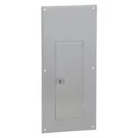 Flush-mount, non-vented door cover for Square D QO load centers. Includes door, NEMA 1 rated for indoor use. Compatible with enclosure box Mfr. No. QO140L200PG. Suitable for residential and light commercial electrical installations