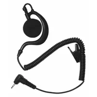EARPHONE CONNECTION Listen-Only Earpiece: Fits Universal, Ear Hook, Black, 2.5 mm Jack (MPN EP2BCLS)