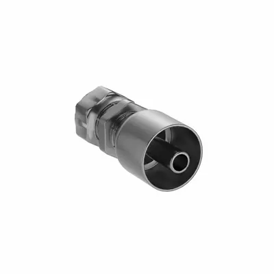 PARKER 1MU43-6-6 Straight Hydraulic Crimp Fitting - Parker Crimp Hydraulic Hose Fittings with Metric Connection