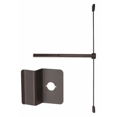 VON DUPRIN 22NL-4-313 Rim Exit Device, Bronze, Touchbar, Night Latch - Rim Push Bars