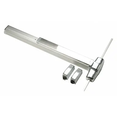 VON DUPRIN 9927NL-OP 4 US28 Surface Vertical Rod Push Bar - Surface Vertical Rod Push Bars