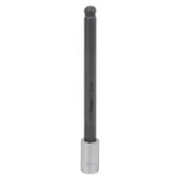 SK PROFESSIONAL TOOLS Socket Bit: 3/8 in Drive Size, Ball Hex Tip, 10 mm Tip Size, 7 in Overall Lg (MPN 45970)