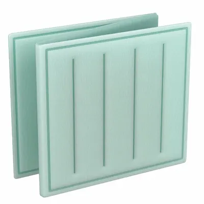 OEM Link Air Filter: 25 in x 25 in x 1 in, 25 in Section Wd, 3 Sections, 2 Ply - MERV 8 Link Air Filters