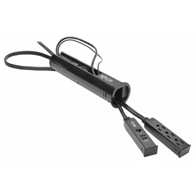 TRIPP LITE Outlet Strip: 3 Outlets, 10 ft Cord Lg, 900 J Rated Energy, 15 A Current - General Purpose Surge Protectors