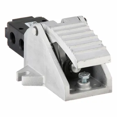 Parker Manual Air Control Valve: DirectAir 4, Three-Way / Two-Position, Foot Pedal - Parker Directair 4 Series Manual Air Control Valves