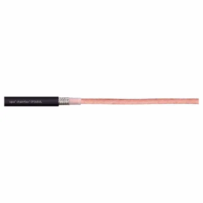 CHAINFLEX Motor Cable: 14 AWG, 1 Conductors, Order by the Foot, TPR Jacket - Continuous Flexing Power Cables for VFDs