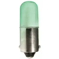 APPROVED VENDOR Compact LED Bulb: LED, Miniature Bayonet (BA9s), (T) Tubular, T3-1/4, 24V AC/DC (MPN L1024MB-G)
