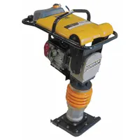 This gas-powered plate compactor delivers 4,000 lb of compacting force with a 13 in wide plate. Suitable for compacting soil, gravel, and asphalt in construction and landscaping tasks such as trench work, patching, and preparing base layers for pavers or slabs