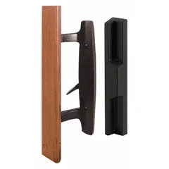 This recessed handle for sliding doors provides a flush-mount locking solution. It is suitable for securing access points in industrial and commercial settings where space efficiency is required. Dimensions: 2 in width, 2 in length, 9 in height.