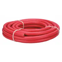 This red-jacketed jumper cable features a 2-gauge conductor, 300-inch length, and 94 A maximum current rating. Designed for cut-to-length applications, it is suitable for jump-starting vehicles or equipment that require a 2 ga conductor in automotive, fleet, and industrial battery-jump scenarios