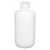 APPROVED VENDOR Sampling Bottle: HDPE, 8 fl oz, 250 mL, Colorless, 24-415 mm Screw Closure Size