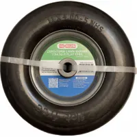 HI-RUN Tires and Wheels: 11x4.00-5 Tire Size, Lawn Mower Tire, Smooth, 350 lb Wt Capacity (MPN FF1002)